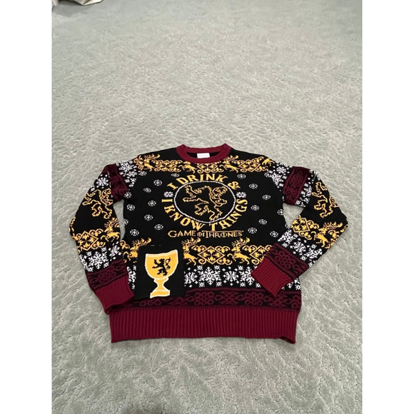 Game of Thrones NWT the Iron Anniversary Crewneck Sweater - Small - Picture 2 of 5
